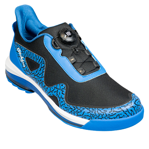 KR Strikeforce TPC Gladiator Blue/Black High Performance Mens Left Hand Bowling Shoes