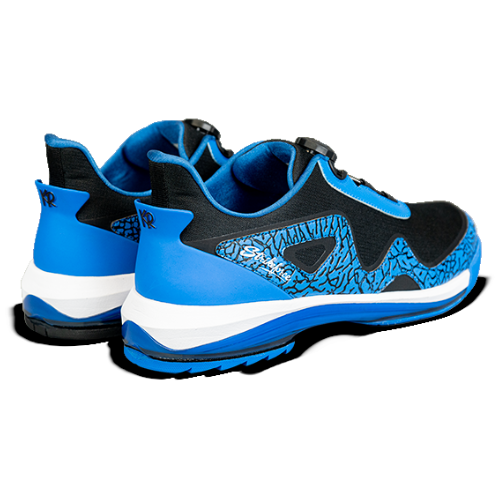 KR Strikeforce TPC Gladiator Blue/Black High Performance Mens Left Hand Bowling Shoes