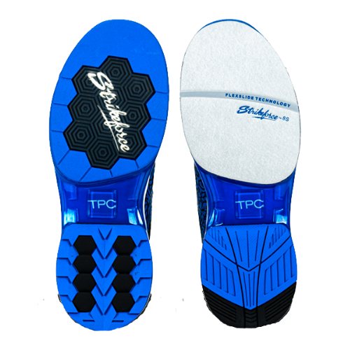 KR Strikeforce TPC Gladiator Blue/Black High Performance Mens Left Hand Bowling Shoes