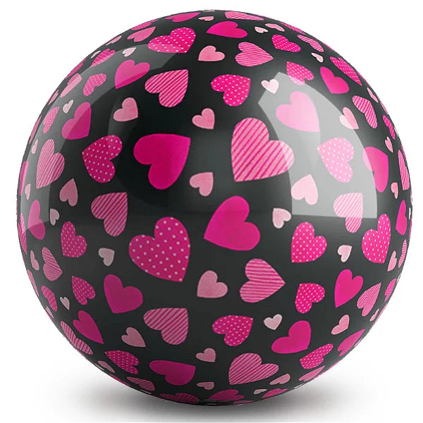 OnTheBallBowling Hearts Bowling Ball