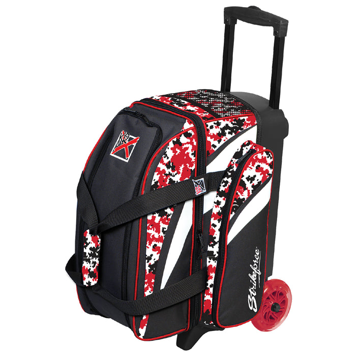 KR Strikeforce Cruiser Smooth 2 Ball Roller Red/Camo Bowling Bag