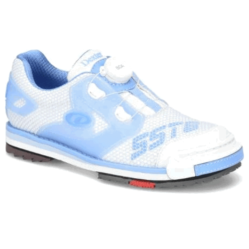 Dexter Womens SST 8 Power Frame BOA White/ Blue Right or Left Hand Bowling Shoes