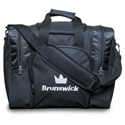 Brunswick Attack Single Tote Black Bowling Bag