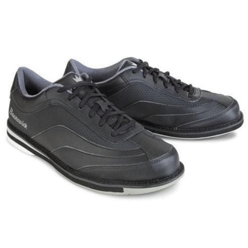 Brunswick Mens Rampage Black Right Hand Bowling Shoes