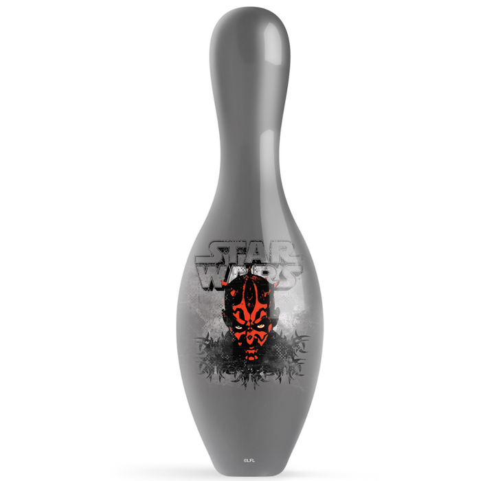 OnTheBallBowling Star Wars Darth Maul Dark Side Official Size and Weight Bowling Pin