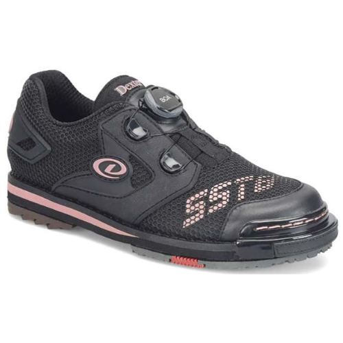 Dexter Womens SST 8 Power Frame BOA Black/Dusty Rose Bowling Shoes