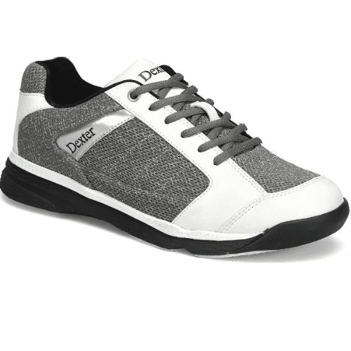 Dexter Men’s Wyoming Light Grey/White Knit Bowling Shoes