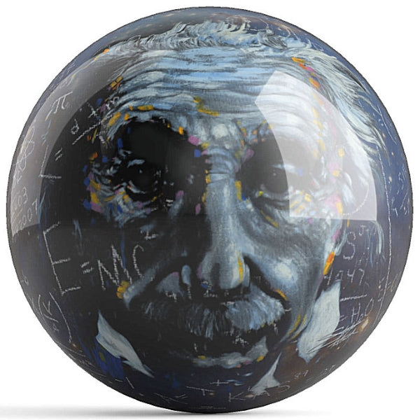 OnTheBallBowling Einstein Bowling Ball by Get Down Art