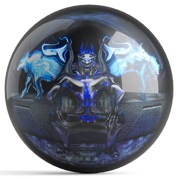 OnTheBallBowling Krown Bowling Ball by Pyropainter Michael Stewart