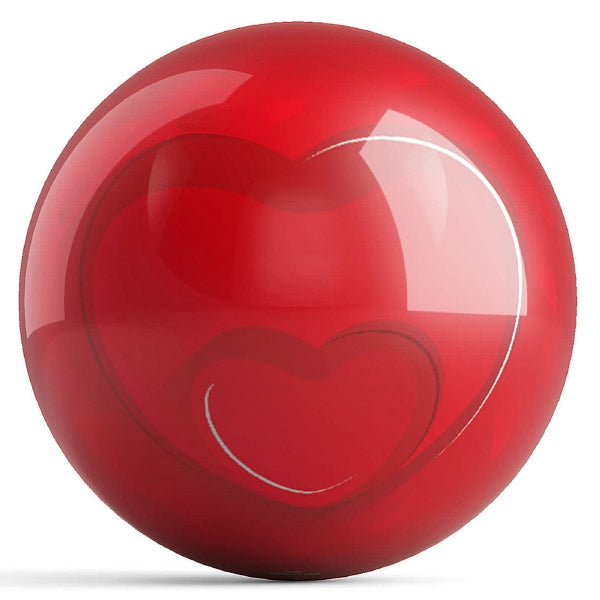OnTheBallBowling Love Hearts 2 Bowling Ball by Valentina Georgieva