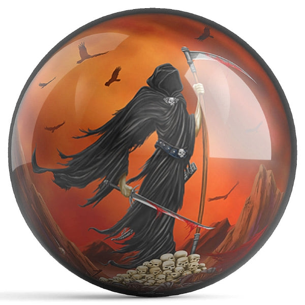OnTheBallBowling The Reaper Bowling Ball by Michael Graham
