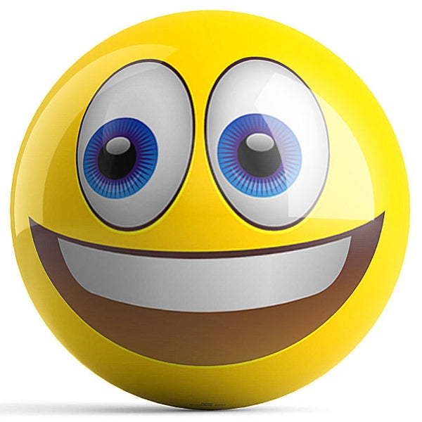 OnTheBallBowling Smiley Bowling Ball by Dave Savage