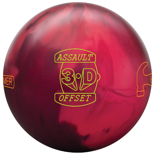 Prime Day Deal Hammer 3D Offset Assault Bowling Ball