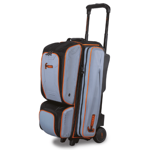 Hammer Gauntlet 3 Ball Roller Grey Bowling Bag