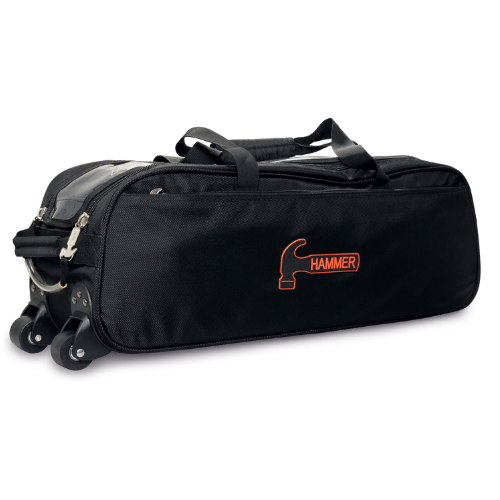 Hammer Premium Slim Triple Tote Black Bowling Bag