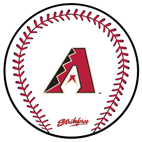 KR Strikeforce MLB Baseball Bowling Ball Cleaning Shammy Arizona Diamondbacks