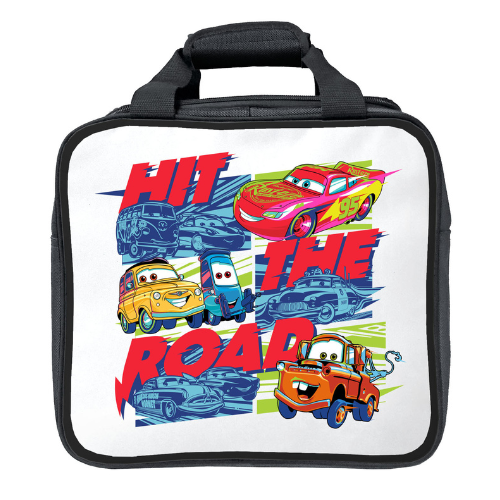 KR Strikeforce Disney Cars Hit the Road 1 Ball Tote Bowling Bag