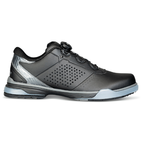 KR Strikeforce Charge Black Mens Wide Right Hand Performance Bowling Shoes