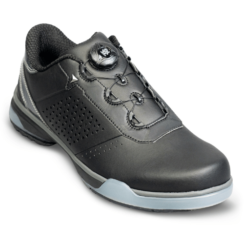 KR Strikeforce Charge Black Mens Wide Right Hand Performance Bowling Shoes