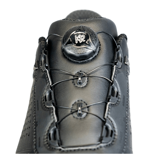 KR Strikeforce Charge Black Mens Wide Right Hand Performance Bowling Shoes