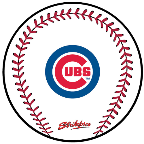 KR Strikeforce MLB Baseball Bowling Ball Cleaning Shammy Chicago Cubs