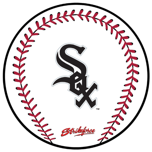 KR Strikeforce MLB Baseball Bowling Ball Cleaning Shammy Chicago White Sox