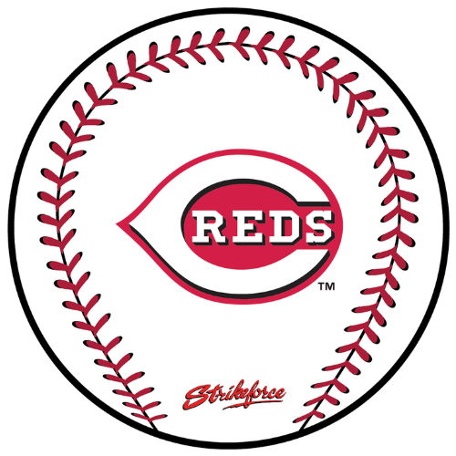 KR Strikeforce MLB Baseball Bowling Ball Cleaning Shammy Cincinnati Reds