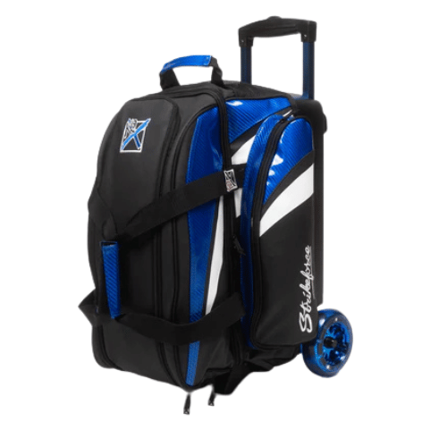 KR Strikeforce Cruiser Lux Double Roller Blue Bowling Bag