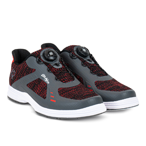 KR Strikeforce Jet FT Black/Red/Grey Right Hand Men's Performance Bowling Shoe