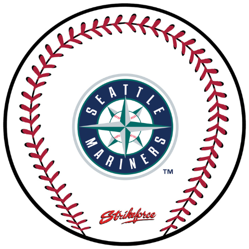 KR Strikeforce MLB Baseball Bowling Ball Cleaning Shammy Seattle Mariners