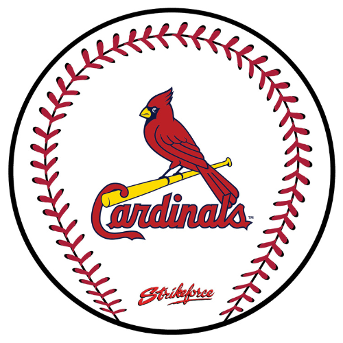 KR Strikeforce MLB Baseball Bowling Ball Cleaning Shammy St Louis Cardinals