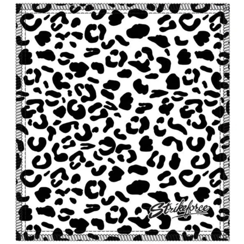 KR Strikeforce White Leopard Bowling Ball Cleaning Leather Shammy