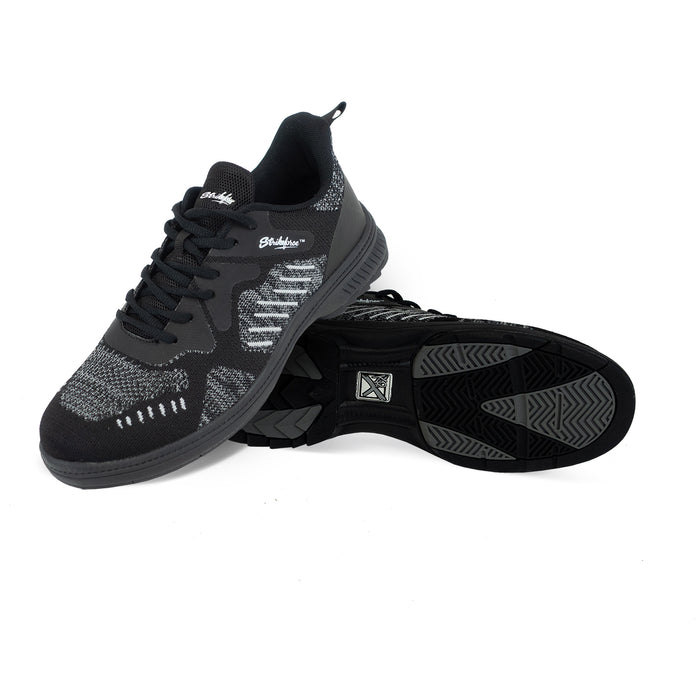 KR Strikeforce Admiral Men's Right Hand Bowling Shoes Black/Grey