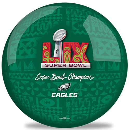 OnTheBallBowling Super Bowl 59 LIX Championship Philadelphia Eagles Bowling Ball