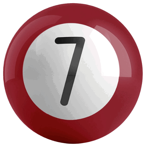 OnTheBallBowling Billiards 7 Ball Bowling Ball