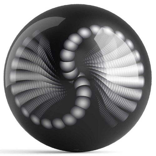 OnTheBallBowling Mobius Strip Bowling Ball by Stan Ragets