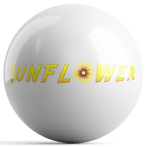 OnTheBallBowling Sunflower Bowling Ball by Stan Ragets