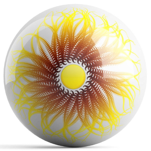OnTheBallBowling Sunflower Bowling Ball by Stan Ragets