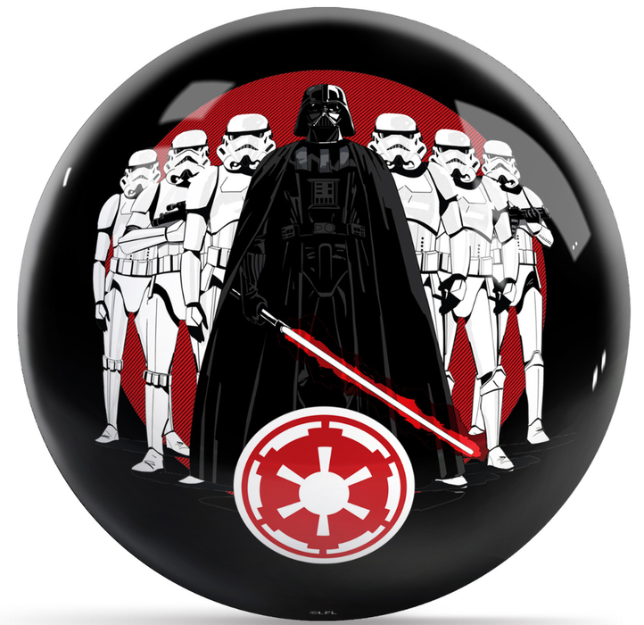 OnTheBallBowling Star Wars Imperial Stormtroopers Undrilled Bowling Ball