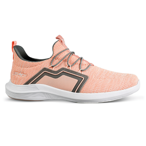 KR Strikeforce The Milan Coral/Grey Women's Athletic Bowling Shoes