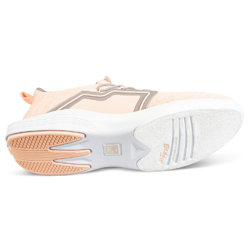 KR Strikeforce The Milan Coral/Grey Women's Athletic Bowling Shoes