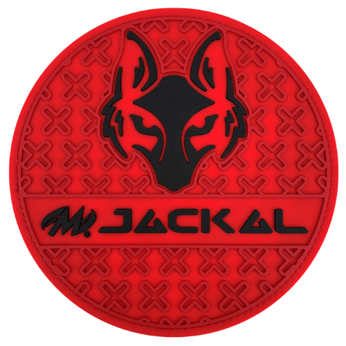 Motiv Jackal Grip Disk Red/Black Shammy