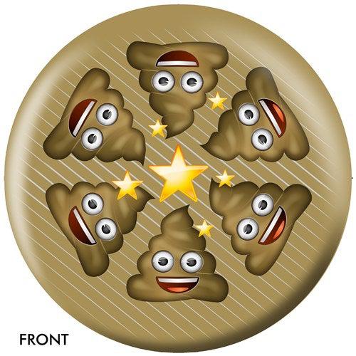 OnTheBallBowling Emoji Poo Happens Bowling Ball-Bowling Ball-DiscountBowlingSupply.com