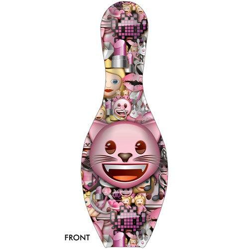 OnTheBallBowling Bowling Emoji Cats Rule Bowling Pin-Bowling Pin-DiscountBowlingSupply.com
