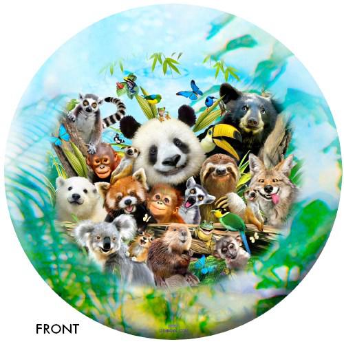 OnTheBallBowling Zoo Friends Ball Bowling Ball-Bowling Ball