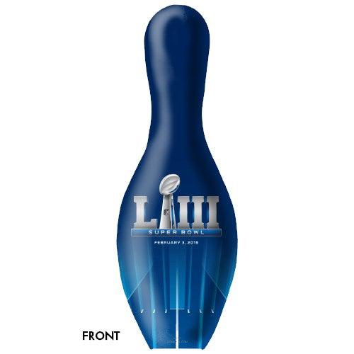 OnTheBallBowling 2019 Super Bowl 53 Champions New England Patriots Bowling Pin-Bowling Pin-DiscountBowlingSupply.com