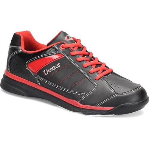 Dexter Mens Ricky IV Bowling Shoes Wide Black/Red