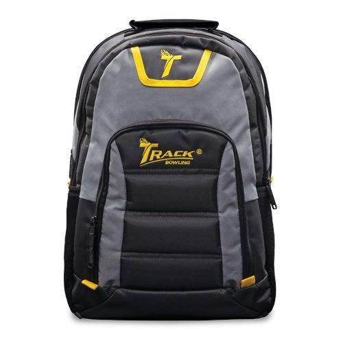 Track Select Grey Yellow Backapack-Accessory-DiscountBowlingSupply.com