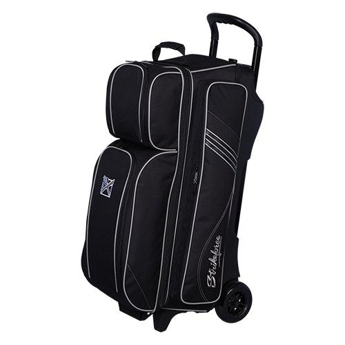KR Strikeforce LR3 Sport Triple Roller Black Bowling Bag-Bowling Bag-DiscountBowlingSupply.com