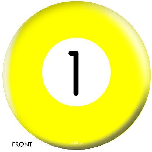 OnTheBallBowling Billiards Bowling Ball Yellow 1 Ball-Bowling Ball